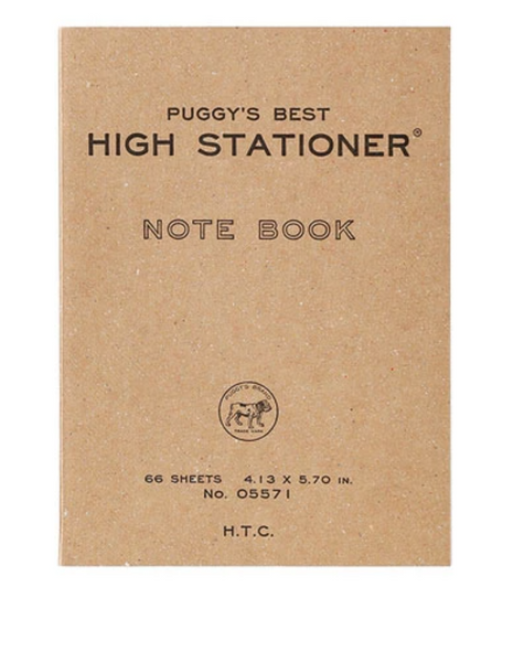 Puggy's Best Pocket Notebook/ Small Black