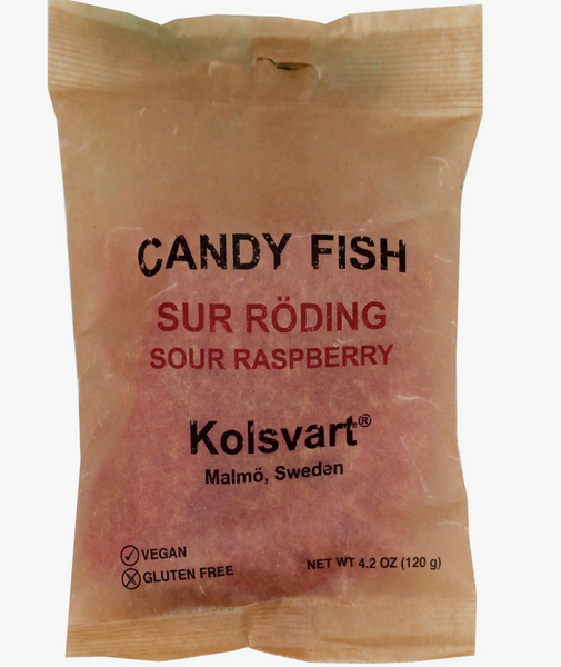 Sour Raspberry Swedish Fish