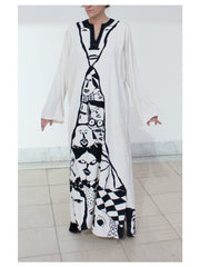 Huguette Caland: Caftan Crowd