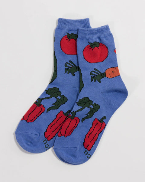 Baggu: Farmer's Market Crew Sock