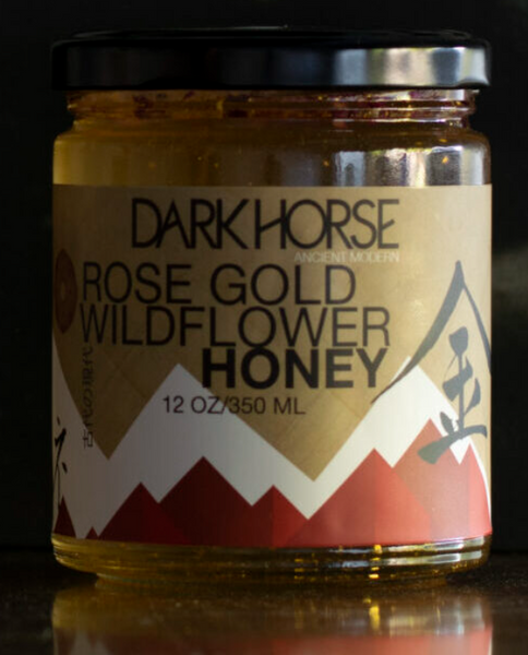 Dark Horse Organic: Rose Gold Wildflower Honey