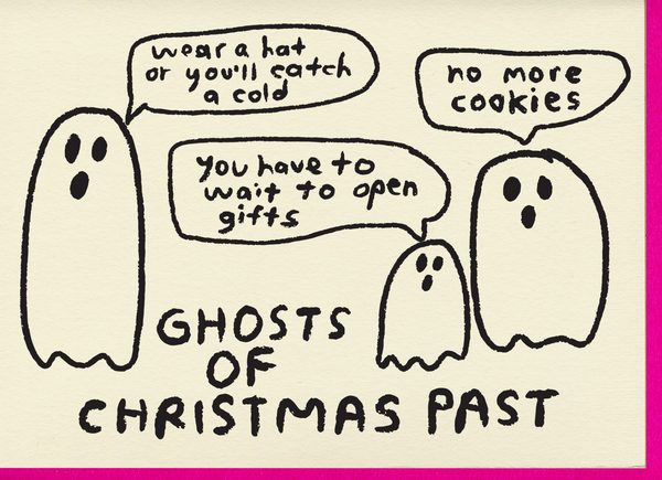 Ghosts Notecard