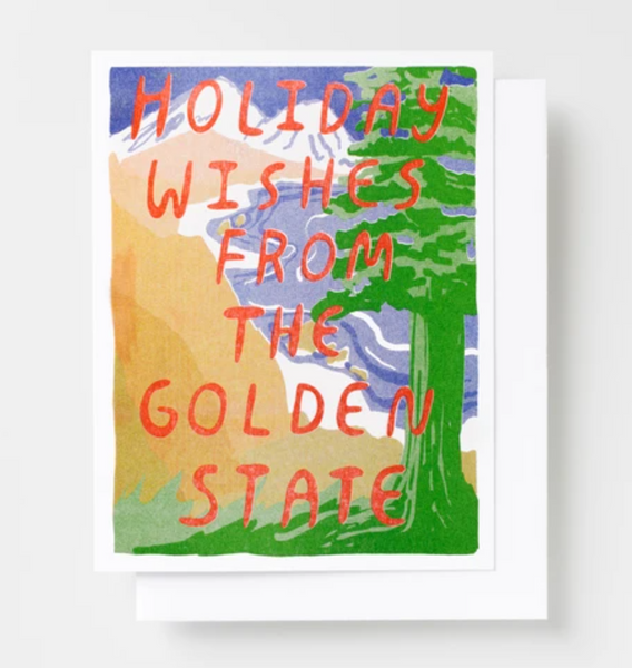 Golden State Holiday Notecard