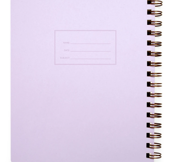 Lilac Standard Lined Notebook