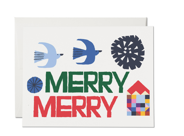 Merry Merry Holiday card
