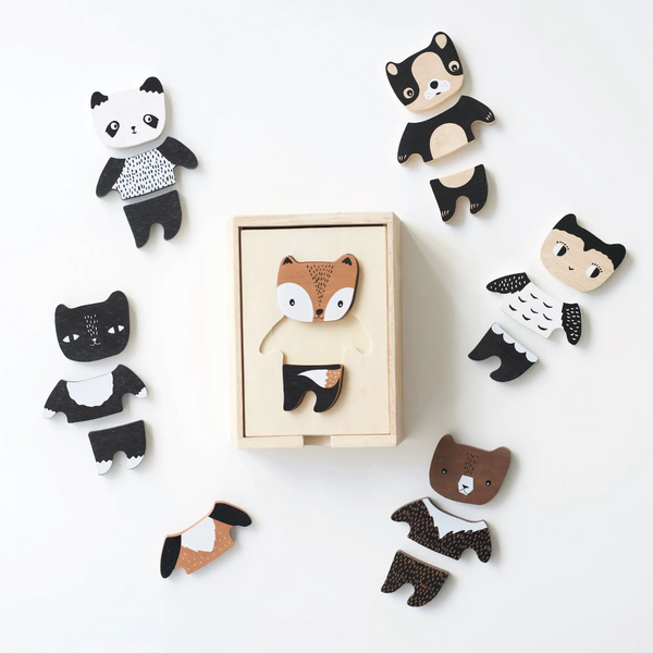 Wee Gallery: Mix + Match Animal Tiles