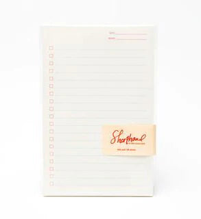Check List Notepad