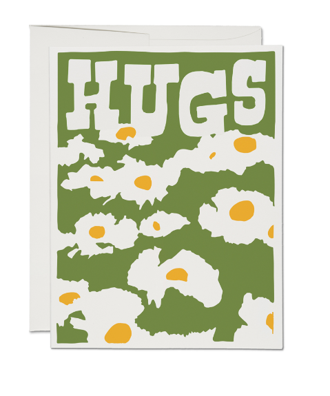 Matilija Poppy Hugs Notecard