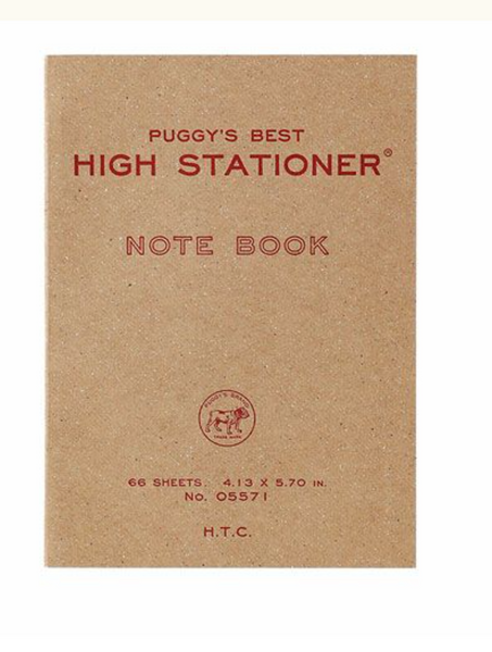 Puggy's Best Pocket Notebook/ Small Red