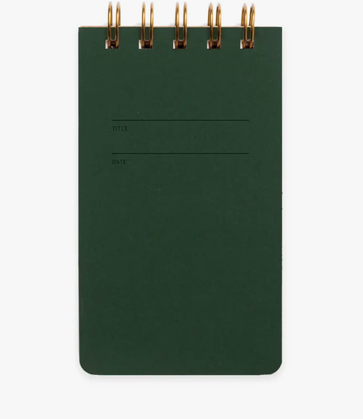 Reporter Notebook | Spruce | Lined