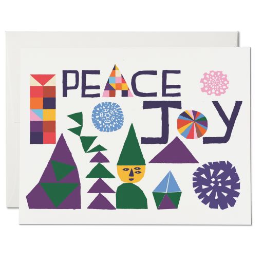Peace Joy Notecard