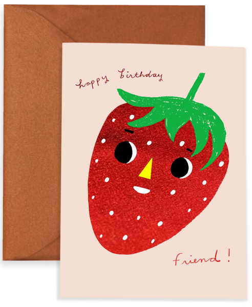Notecard Ichigo Returns (Strawberry)