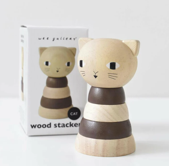 Wood Stacker - Cat