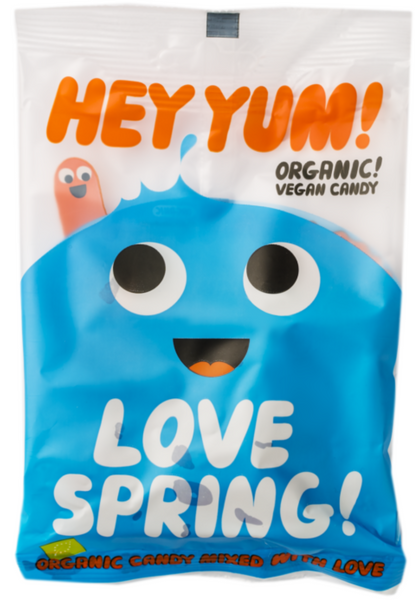 HEY YUM! Love Spring Vegan/Organic Fruit Gummies